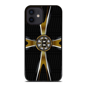 BOSTON BRUINS HOCKEY LOGO iPhone 12 Mini Case Cover BOSTON BRUINS HOCKEY LOGO iPhone 12 Mini Case Cover