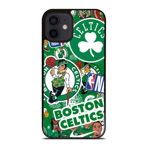 BOSTON CELTICS NBA STICKER BOMB iPhone 12 Mini Case Cover