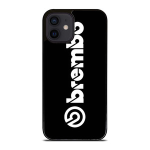 BREMBO DISC BRAKE BLACK LOGO iPhone 12 Mini Case Cover BREMBO DISC BRAKE BLACK LOGO iPhone 12 Mini Case Cover