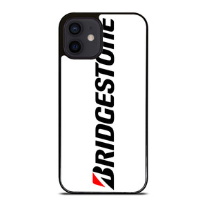 BRIDGESTONE TIRE LOGO WHITE iPhone 12 Mini Case Cover BRIDGESTONE TIRE LOGO WHITE iPhone 12 Mini Case Cover