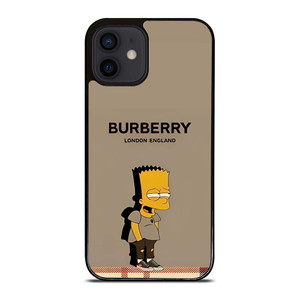 BURBERRY LONDON THE SIMPSONS iPhone 12 Mini Case Cover BURBERRY LONDON THE SIMPSONS iPhone 12 Mini Case Cover