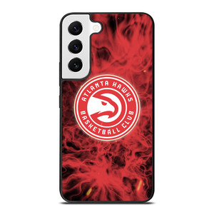 ATLANTA HAWKS BASKETBALL NBA FIRE Samsung Galaxy S22 Case Cover