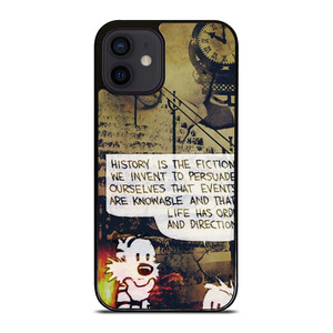 CALVIN AND HOBBES CLASSIC QUOTES iPhone 12 Mini Case Cover CALVIN AND HOBBES CLASSIC QUOTES iPhone 12 Mini Case Cover