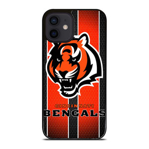 CINCINNATI BENGALS METAL SYMBOL iPhone 12 Mini Case Cover CINCINNATI BENGALS METAL SYMBOL iPhone 12 Mini Case Cover