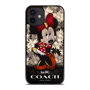 COACH FLOWER MINNIE MOUSE iPhone 12 Mini Case Cover COACH FLOWER MINNIE MOUSE iPhone 12 Mini Case Cover