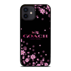 COACH FLOWERS PURPLE iPhone 12 Mini Case Cover