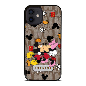 COACH MICKEY MINNIE MOUSE KISS iPhone 12 Mini Case Cover