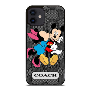 COACH MINNIE MICKEY MOUSE KISS iPhone 12 Mini Case Cover