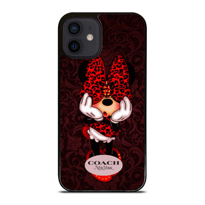 COACH MINNIE MOUSE NEW YORK iPhone 12 Mini Case Cover COACH MINNIE MOUSE NEW YORK iPhone 12 Mini Case Cover