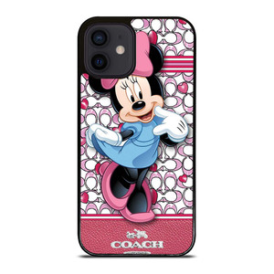COACH MINNIE MOUSE PINK PATTERN iPhone 12 Mini Case Cover