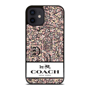 COACH NEW YORK ABSTRACK iPhone 12 Mini Case Cover