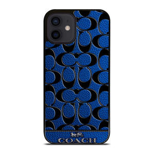 COACH NEW YORK BLUE 3 iPhone 12 Mini Case Cover