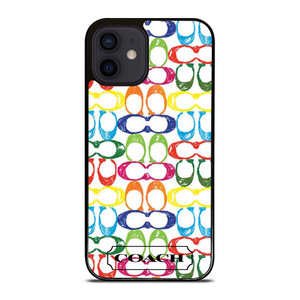 COACH NEW YORK COLORFUL 2 iPhone 12 Mini Case Cover