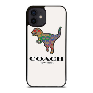 COACH NEW YORK DINOSAUR iPhone 12 Mini Case Cover