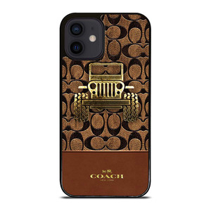 COACH NEW YORK JEEP iPhone 12 Mini Case Cover COACH NEW YORK JEEP iPhone 12 Mini Case Cover