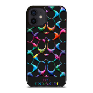 COACH NEW YORK RAINBOW 2 iPhone 12 Mini Case Cover COACH NEW YORK RAINBOW 2 iPhone 12 Mini Case Cover
