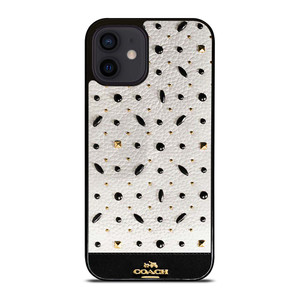 COACH NEW YORK STONE iPhone 12 Mini Case Cover COACH NEW YORK STONE iPhone 12 Mini Case Cover