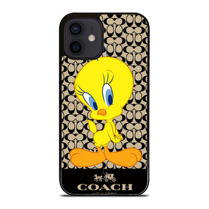 COACH NEW YORK TWEETY BIRD iPhone 12 Mini Case Cover