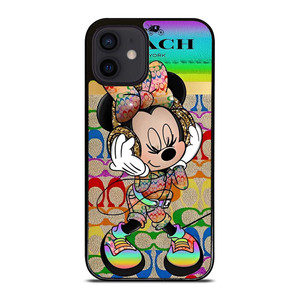 COACH RAINBOW MICKEY iPhone 12 Mini Case Cover COACH RAINBOW MICKEY iPhone 12 Mini Case Cover
