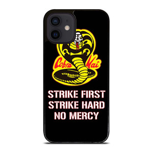 COBRA KAI KARATE QUOTE iPhone 12 Mini Case Cover COBRA KAI KARATE QUOTE iPhone 12 Mini Case Cover