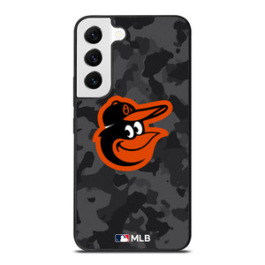 BALTIMORE ORIOLES BASEBALL BLACK CAMO Samsung Galaxy S22 Case Cover