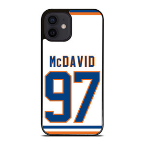 CONNOR MCDAVID EDMONTON OILERS KIT iPhone 12 Mini Case Cover