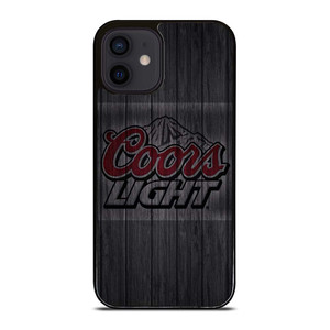 COORS LIGHT WOODEN LOGO iPhone 12 Mini Case Cover COORS LIGHT WOODEN LOGO iPhone 12 Mini Case Cover