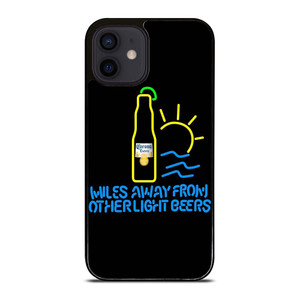CORONA LIGHT BEER MILES AWAY iPhone 12 Mini Case Cover