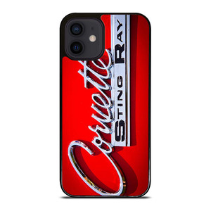 CORVETTE STINGRAY RED EMBLEM iPhone 12 Mini Case Cover