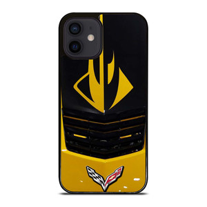 CORVETTE STINGRAY YELLOW GRILLES iPhone 12 Mini Case Cover