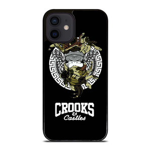 CROOKS AND CASTLES BANDANA SYMBOL iPhone 12 Mini Case Cover