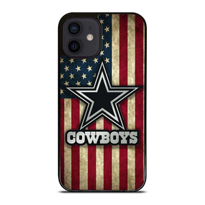 DALLAS COWBOYS AMERICAN FLAG iPhone 12 Mini Case Cover