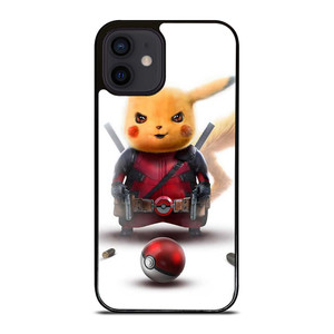 DEADPOOL PIKACHU POKEMON iPhone 12 Mini Case Cover DEADPOOL PIKACHU POKEMON iPhone 12 Mini Case Cover