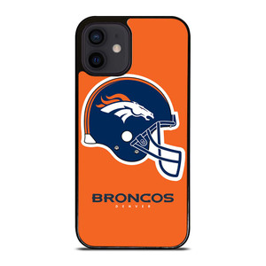 DENVER BRONCOS NFL HELMET iPhone 12 Mini Case Cover DENVER BRONCOS NFL HELMET iPhone 12 Mini Case Cover
