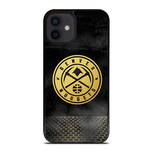 DENVER NUGGETS GOLD METAL iPhone 12 Mini Case Cover DENVER NUGGETS GOLD METAL iPhone 12 Mini Case Cover