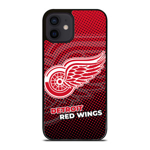 DETROIT RED WINGS HALFTONE EFFECT iPhone 12 Mini Case Cover