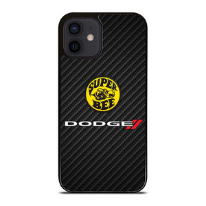 DODGE CHARGER SUPER BEE CARBON iPhone 12 Mini Case Cover