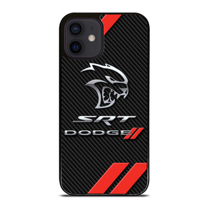 DODGE SRT CARBON LOGO iPhone 12 Mini Case Cover DODGE SRT CARBON LOGO iPhone 12 Mini Case Cover