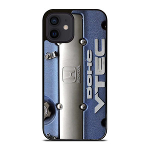 DOHC VTEC HONDA ENGINE BLUE iPhone 12 Mini Case Cover