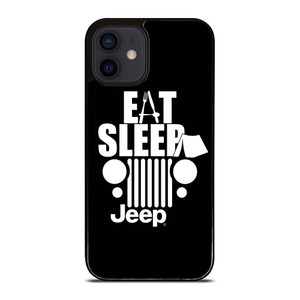 EAT SLEEP JEEP ART iPhone 12 Mini Case Cover