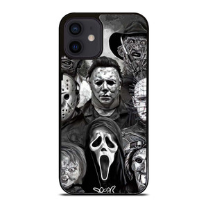 FAMOUS HORROR COLLAGE iPhone 12 Mini Case Cover FAMOUS HORROR COLLAGE iPhone 12 Mini Case Cover