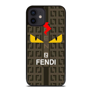 FENDI ROMA EYES LOGO iPhone 12 Mini Case Cover FENDI ROMA EYES LOGO iPhone 12 Mini Case Cover
