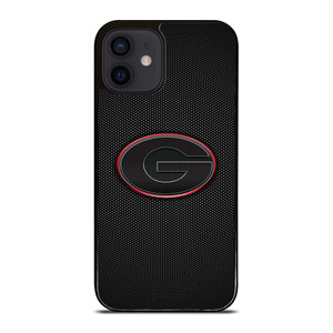 GEORGIA BULLDOGS CARBON LOGO iPhone 12 Mini Case Cover GEORGIA BULLDOGS CARBON LOGO iPhone 12 Mini Case Cover