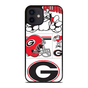 GEORGIA BULLDOGS STICKER COLLECTION iPhone 12 Mini Case Cover GEORGIA BULLDOGS STICKER COLLECTION iPhone 12 Mini Case Cover
