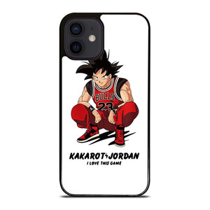 GOKU CHICAGO BULLS KAKAROT JORDAN iPhone 12 Mini Case Cover GOKU CHICAGO BULLS KAKAROT JORDAN iPhone 12 Mini Case Cover