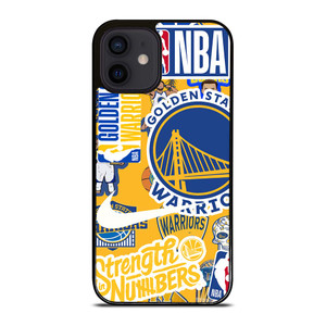 GOLDEN STATE WARRIORS NBA STICKER BOMB iPhone 12 Mini Case Cover