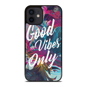 GOOD VIBES ONLY VINTAGE iPhone 12 Mini Case Cover