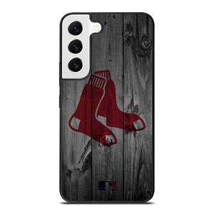 BOSTON RED SOX BASEBALL MLB WOOD LOGO Samsung Galaxy S22 Case Cover