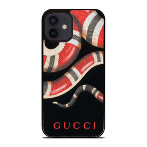 GUCCI SNAKE LEATHER iPhone 12 Mini Case Cover