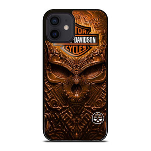 HARLEY DAVIDSON SKULL METAL MOTOR iPhone 12 Mini Case Cover